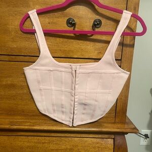 Pink Corset Top